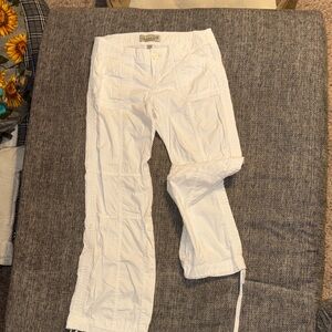 American Rag Women's White Ankle Jeans